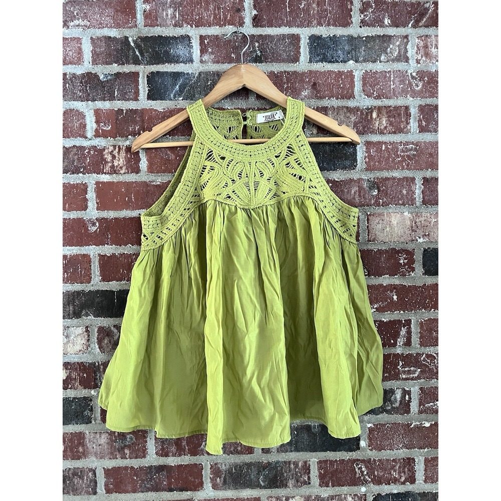 Julia Top‎ Green Small NWT